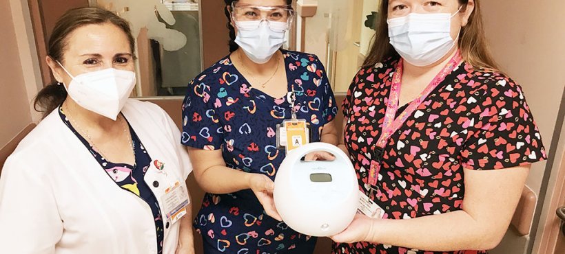 Servicio de Salud Arica entregó nuevo extractor de leche materna a neonatología del Hospital Regional Servicio de Salud Arica entregó nuevo extractor de leche materna a neonatología del Hospital Regional