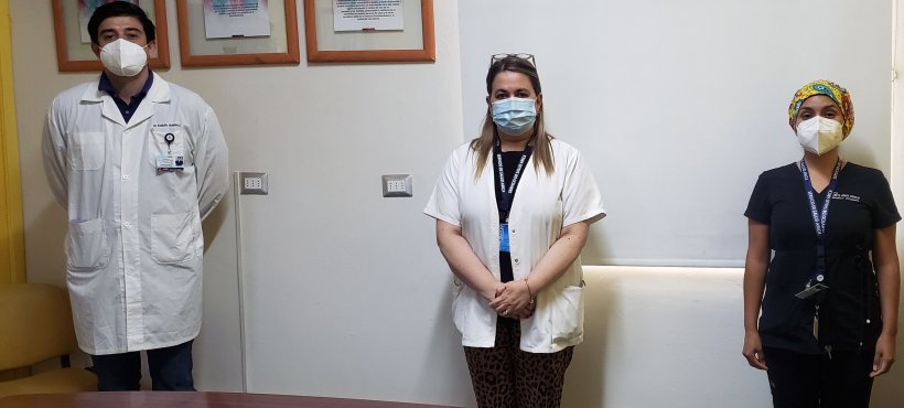 Dos médicos se incorporaron al trabajo del Hospital Regional de Arica Dr. Juan Noé Dos médicos se incorporaron al trabajo del Hospital Regional de Arica Dr. Juan Noé