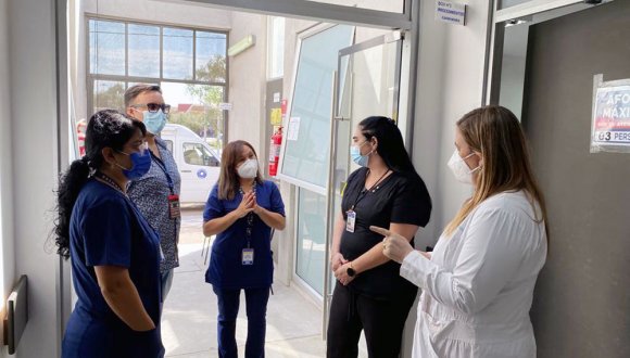 Servicio de Salud Arica implementó test rápido de covid-19 en el SAR Iris Véliz para pacientes con síntomas respiratorios