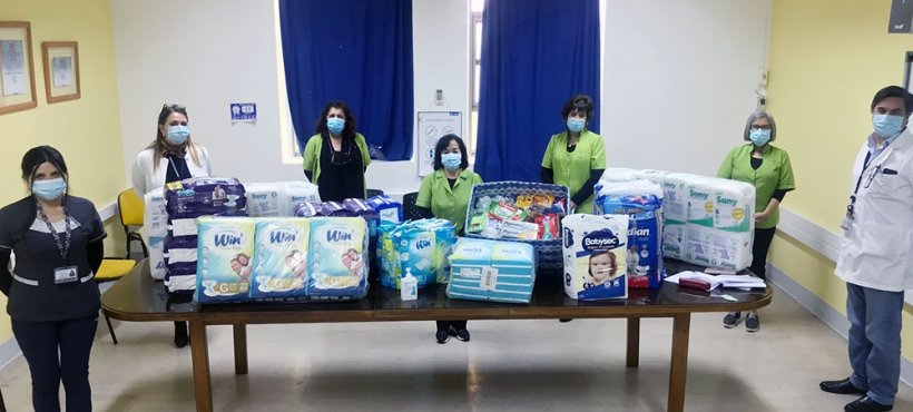 Unidad de acompañamiento espiritual realizó una donación de más de 3 mil implementos para pacientes del Hospital de Arica Unidad de acompañamiento espiritual realizó una donación de más de 3 mil implementos para pacientes del Hospital de Arica