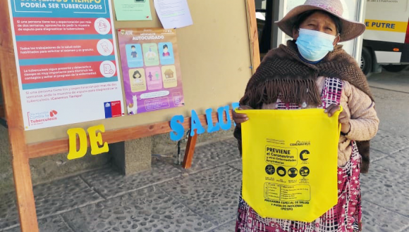 Servicio de Salud Arica entrega mil kits sanitarios para prevenir el covid-19 a comunidades indígenas