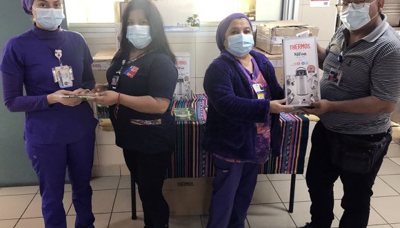 Servicio de Salud Arica entregó implementos a servicio de alimentación del Hospital para atención de personas indígenas