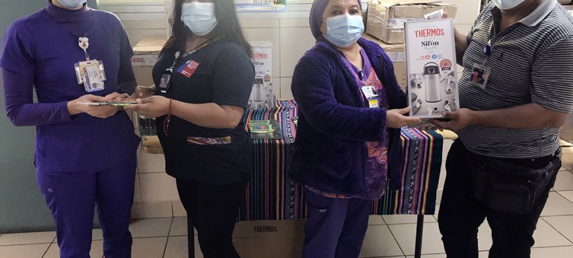 Servicio de Salud Arica entregó implementos a servicio de alimentación del Hospital para atención de personas indígenas Servicio de Salud Arica entregó implementos a servicio de alimentación del Hospital para atención de personas indígenas