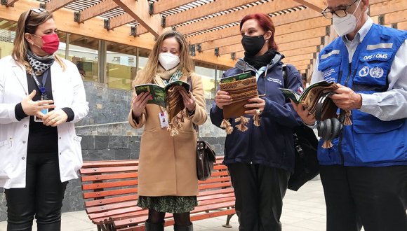 Dupla sanitaria para migrantes del Servicio de Salud Arica fue bien evaluada por Ministerio de Salud y la OPS