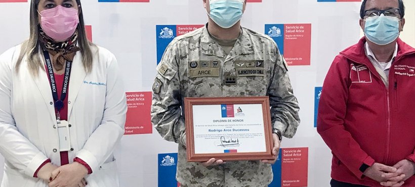 Puesto de atención médica del Ejército permitió atender a 2 mil pacientes del Hospital de Arica Puesto de atención médica del Ejército permitió atender a 2 mil pacientes del Hospital de Arica