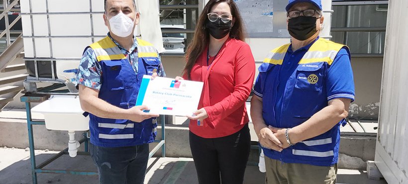 Servicio de Salud Arica agradeció apoyo de Rotary Parinacota durante la pandemia de covid-19 Servicio de Salud Arica agradeció apoyo de Rotary Parinacota durante la pandemia de covid-19
