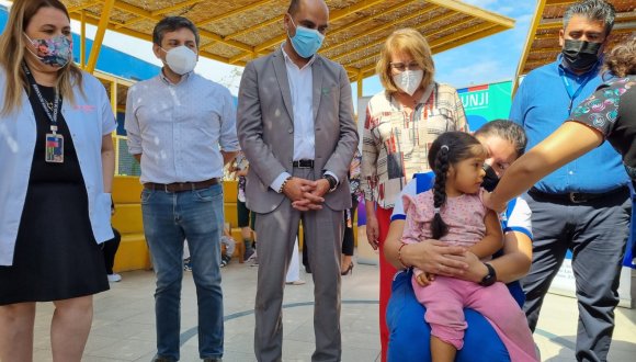 Autoridades lanzaron campaña de vacunación contra la influenza en Arica y Parinacota