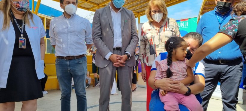 Autoridades lanzaron campaña de vacunación contra la influenza en Arica y Parinacota