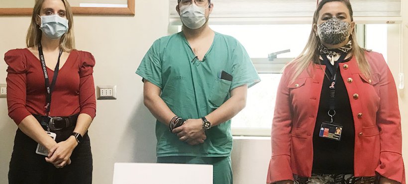 Dos pediatras y un anestesiólogo se integraron a trabajar al Hospital de Arica