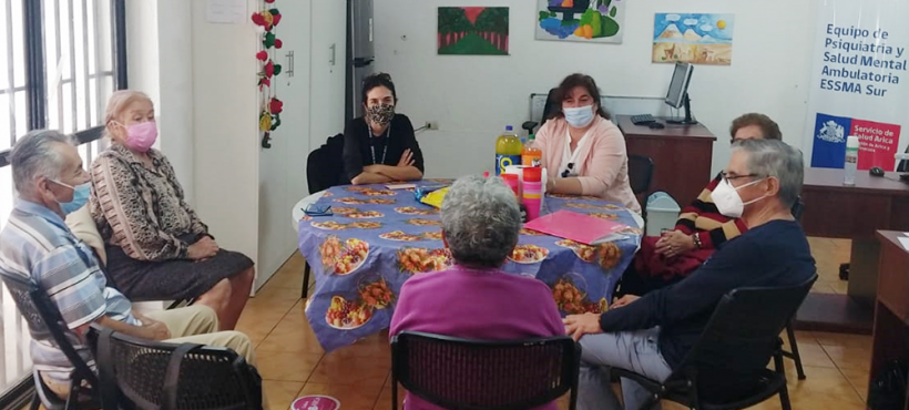 Centros de salud mental retoman reuniones presenciales con organizaciones de personas usuarias