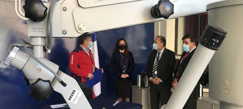 Dirección Regional de Aduana donó veintidós equipos clínicos al Hospital de Arica