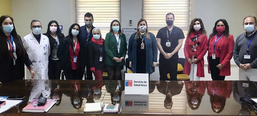 Jefa nacional del programa de VIH se reunió con equipos del Servicio de Salud Arica y Hospital Regional Jefa nacional del programa de VIH se reunió con equipos del Servicio de Salud Arica y Hospital Regional