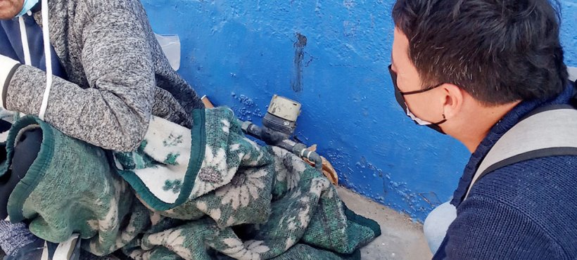 Servicio de Salud Arica da atención de salud mental a personas en situación de calle