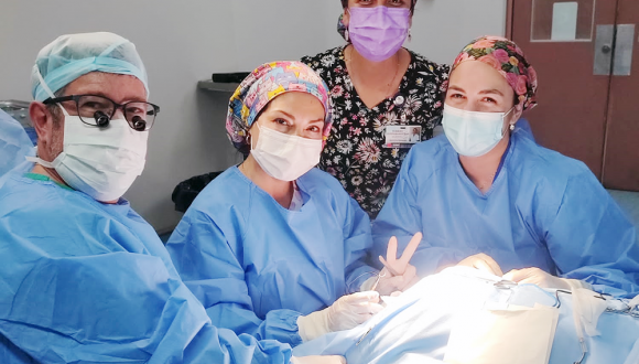 Cirujanos pediátricos de hospitales de Arica y del “Luis Calvo Mackenna” resolvieron patologías de alta complejidad