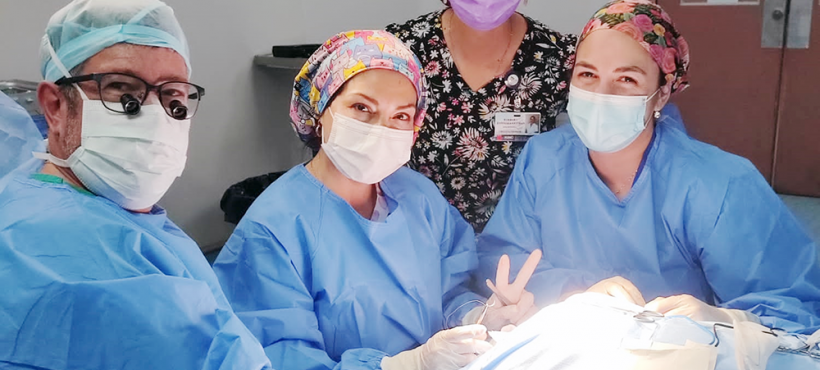 Cirujanos pediátricos de hospitales de Arica y del “Luis Calvo Mackenna” resolvieron patologías de alta complejidad