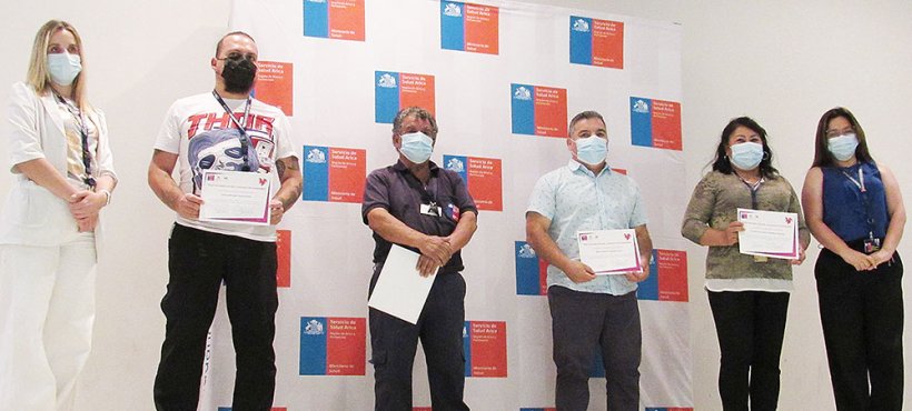 Servicio de Salud Arica, Hospital Regional e IST premiaron a los “Protagonistas del cuidado” Servicio de Salud Arica, Hospital Regional e IST premiaron a los “Protagonistas del cuidado”
