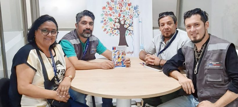 Equipo del Servicio de Salud Arica viajó al Biobío para apoyar a personas afectadas por incendios