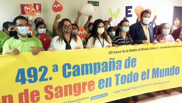 Fundación WeLoveU apoyó la donación voluntaria de sangre