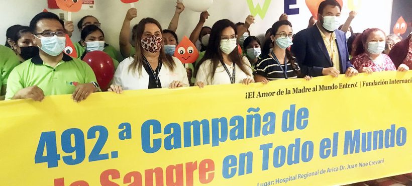 Fundación WeLoveU apoyó la donación voluntaria de sangre