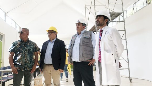 Arica: Obras de conservación de posta rural de Poconchile llevan 80 por ciento de avance. Arica: Obras de conservación de posta rural de Poconchile llevan 80 por ciento de avance.