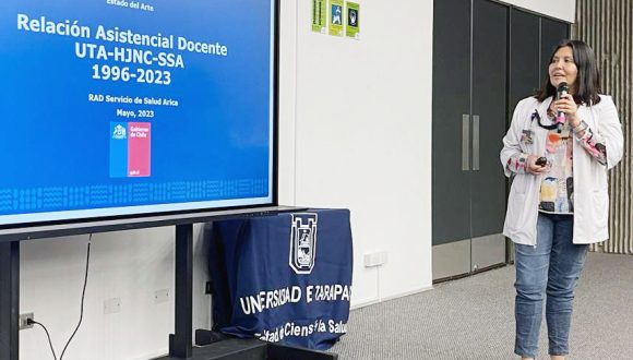Servicio de Salud Arica explicó relación asistencial docente con UTA en reunión de la Asociación de Universidades Regionales Servicio de Salud Arica explicó relación asistencial docente con UTA en reunión de la Asociación de Universidades Regionales