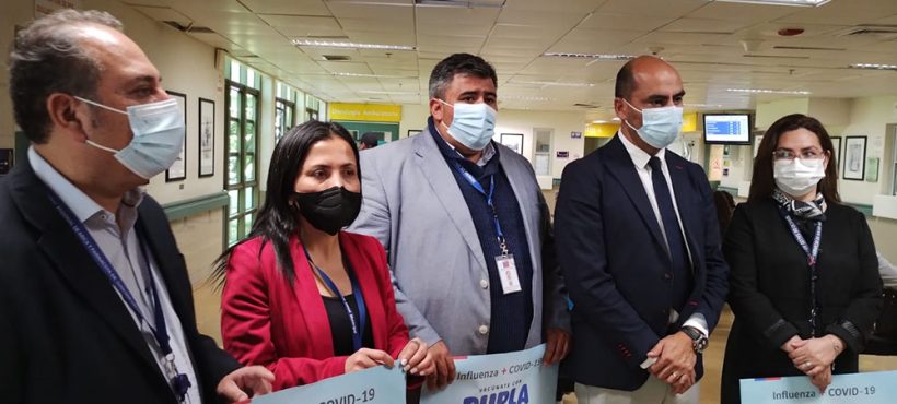 Autoridades constataron en terreno las medidas tomadas por Hospital de Arica frente a contingencia respiratoria Autoridades constataron en terreno las medidas tomadas por Hospital de Arica frente a contingencia respiratoria