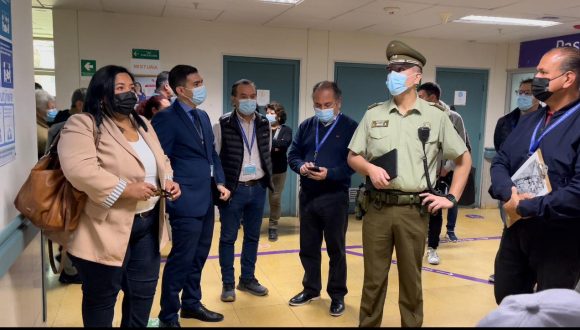 Subsecretaría de Prevención del Delito coordinó marcha exploratoria en el Hospital de Arica
