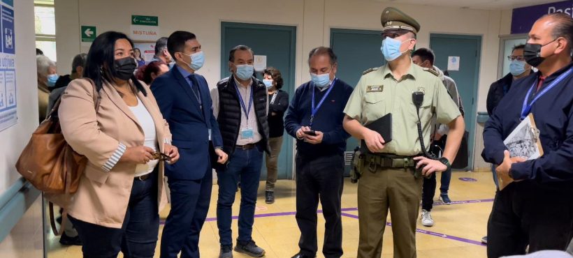 Subsecretaría de Prevención del Delito coordinó marcha exploratoria en el Hospital de Arica