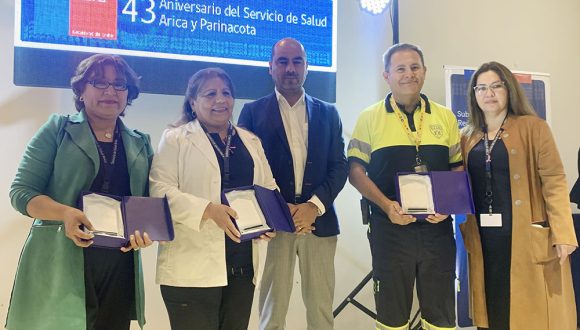 Servicio de Salud Arica y Parinacota celebró aniversario destacando a sus funcionarios