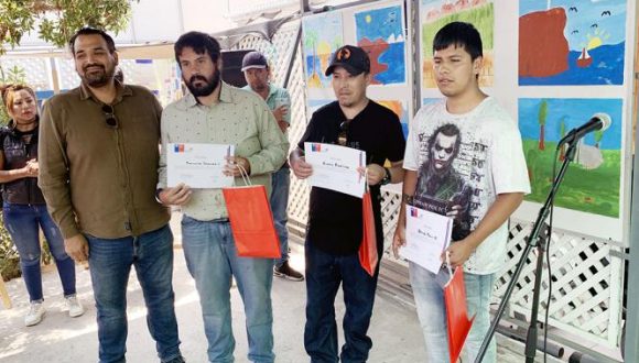 Arica: Hospital de DÃa Adultos del servicio de salud y SEGEGOB valoraron proyecto de Arte Amaru Arica: Hospital de DÃa Adultos del servicio de salud y SEGEGOB valoraron proyecto de Arte Amaru