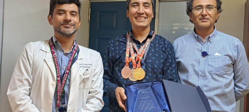 Campeón mundial de Kung Fu recibe reconocimiento del Servicio de Salud Arica y Parinacota