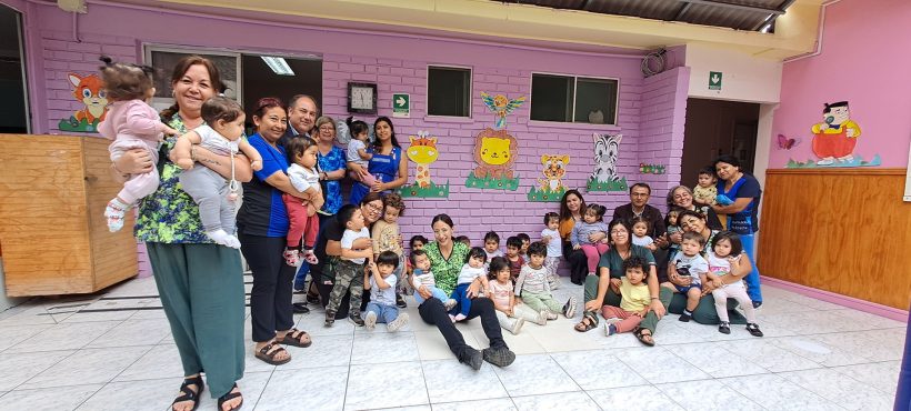 Reabren sala de cuna y jardín infantil Petete Hospital