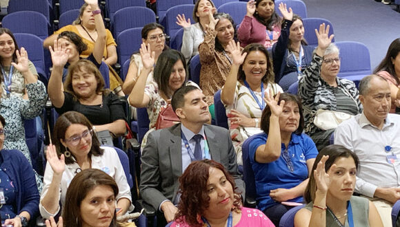 Funcionarias y funcionarios de salud conmemoraron el 8M con jornada de reflexión Funcionarias y funcionarios de salud conmemoraron el 8M con jornada de reflexión