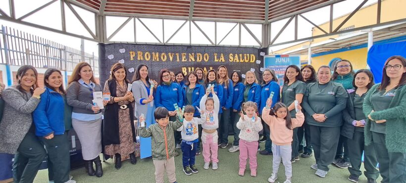 Servicio de Salud Arica y Parinacota entregó insumos dentales a párvulos Junji