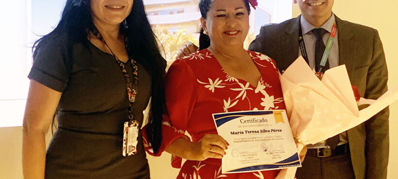 Trabajadoras sociales del hospital y servicio de salud celebraron su día nacional