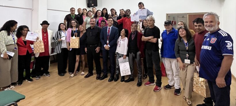 Con ceremonia Servicio de Salud Arica y Parinacota culminó taller de reinserción social Con ceremonia Servicio de Salud Arica y Parinacota culminó taller de reinserción social