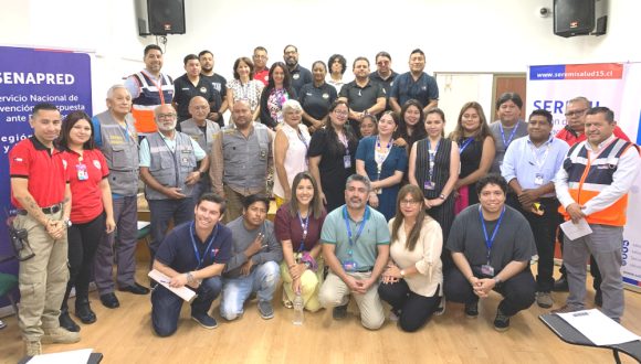 Arica: Mesa de salud en contexto de emergencias y desastres realizó taller en primeros auxilios psicológicos.
