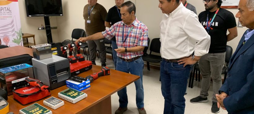 Hospital de Arica recibió herramientas para mantención de equipos médicos con financiamiento del GORE Hospital de Arica recibió herramientas para mantención de equipos médicos con financiamiento del GORE